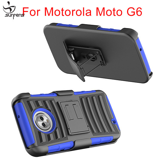 Rugged Holster Cases for Motorola G6