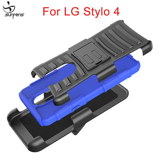 Rugged Holster Cases for LG Stylo4