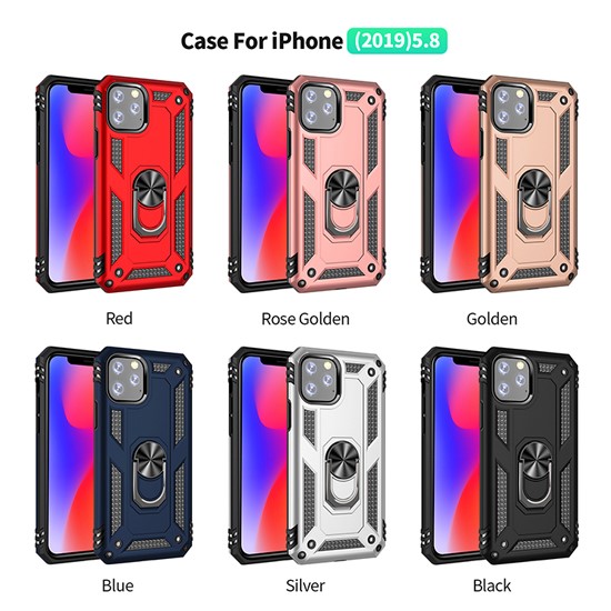 Magnetic Ring Holder case for iPhone11 Pro