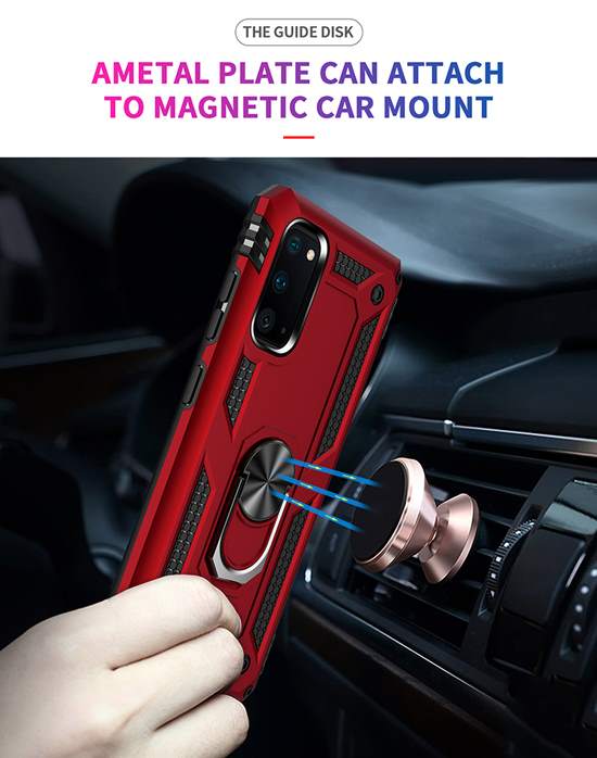 Magnetic Kickstand hybrid case for SAM S20plus