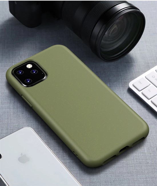 Biodegradable wheat straw case for iPhone11pro
