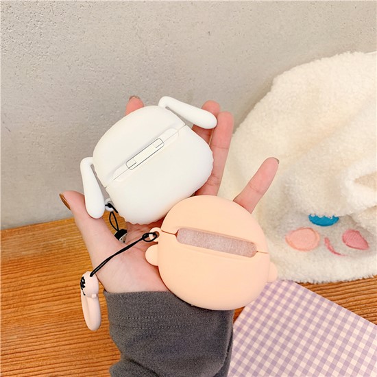 3D cartoon silicone case for airpods1/2