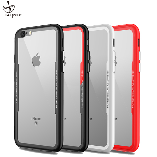 Hybrid Tempered Glass Case for iPhone6/6S