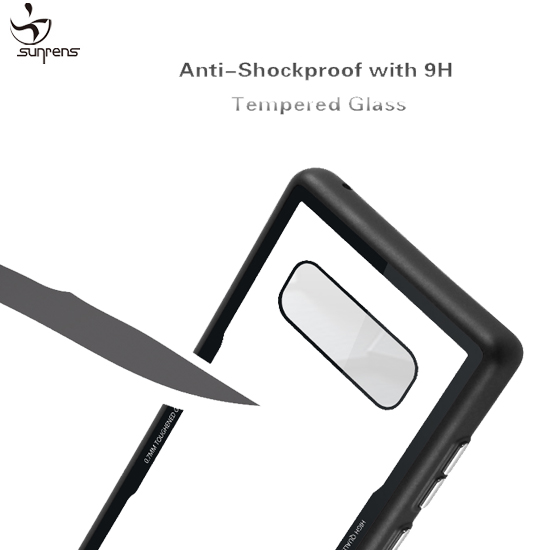 Hybrid Tempered Glass Case for Samsung note9 note8