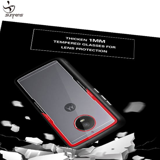 Hybrid Tempered Glass Case for Motorola E4 E4plus